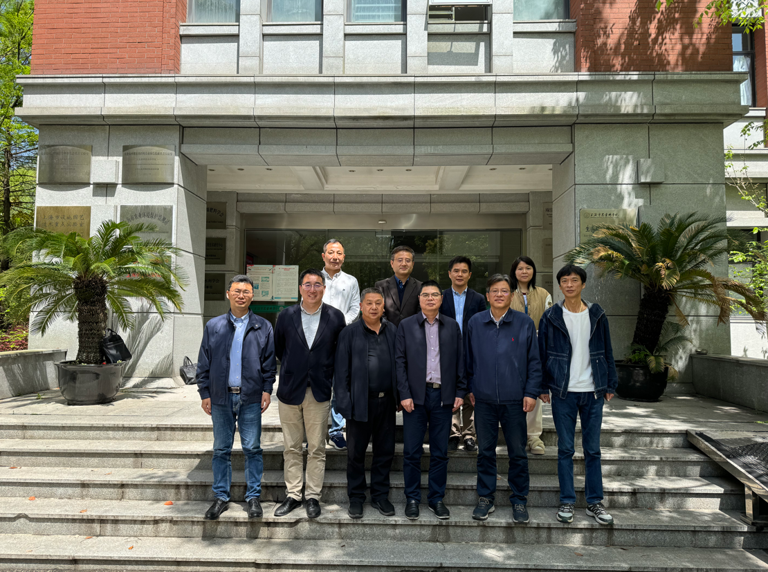 福建金森周文剛總經(jīng)理帶隊赴上海市農業(yè)科學院生態(tài)環(huán)境保護研究所調研